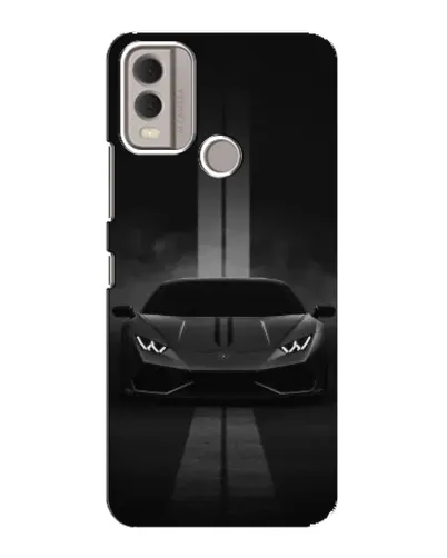 Чохол для Nokia C22 з картинкою «Lamborghini симетрія доріг»