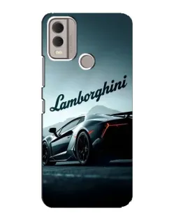 Чохол для Nokia C22 з картинкою «Класичний Lamborghini надпис»
