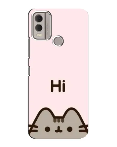 Чохол для Nokia C22 з картинкою «Пушин каже Hi»