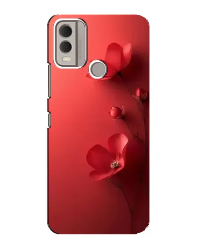 Чохол для Nokia C22 з картинкою «Макові суцвіття»