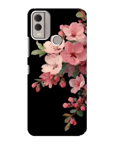 Чохол для Nokia C22 з картинкою «Рожева гілка сакури»