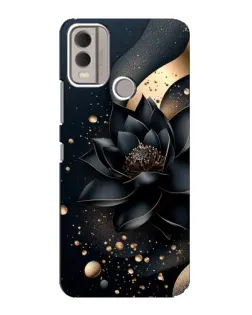 Чохол для Nokia C22 з картинкою «Чорний лотос»