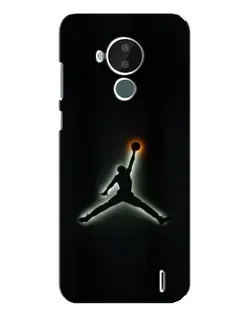 Чохол для Nokia C30 з картинкою «Jordan Gradient Logo»