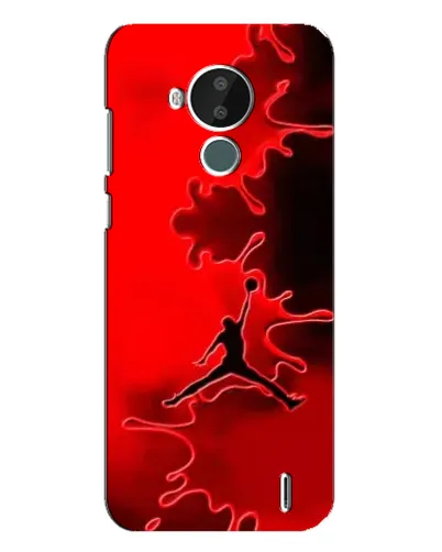Чохол для Nokia C30 з картинкою «Jordan Red Smoke» Чохол для Nokia C30 з картинкою «Jordan Red Smoke»