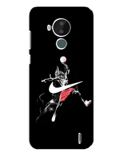 Чохол для Nokia C30 з картинкою «Jordan Jumpman»