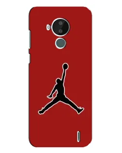 Чохол для Nokia C30 з картинкою «Jordan Red Back»
