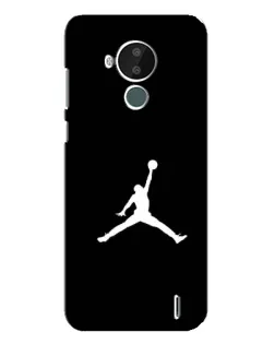 Чохол для Nokia C30 з картинкою «Jordan Silhouette»