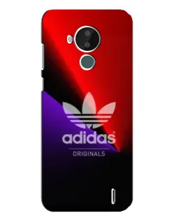 Чохол для Nokia C30 з картинкою «Adidas Red Neon» Чохол для Nokia C30 з картинкою «Adidas Red Neon»