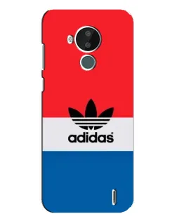 Чохол для Nokia C30 з картинкою «Ретро блоки Adidas»