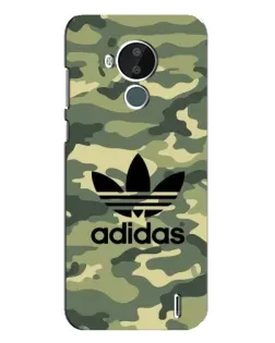 Чохол для Nokia C30 з картинкою «Мілітарі стиль Adidas»