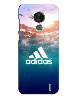 Чохол для Nokia C30 з картинкою «Океанська глибина адідас»