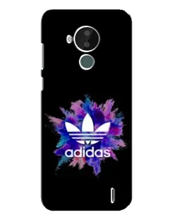 Чохол для Nokia C30 з картинкою «Вибух фарб Adidas»