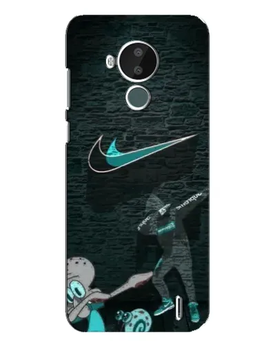 Чехол для Nokia C30 с картинкой «Спортивный арт Nike»