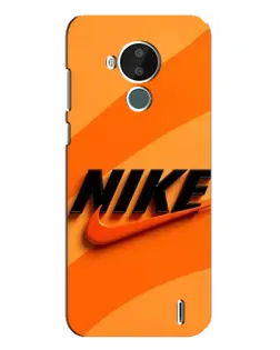 Чохол для Nokia C30 з картинкою «Помаранчевий драйв Nike»