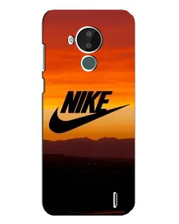Чехол для Nokia C30 с картинкой «Nike — вечерний горизонт»