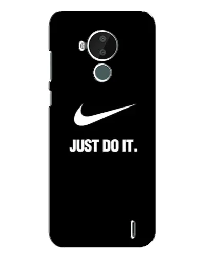 Чехол для Nokia C30 с картинкой «Классический принт Nike»