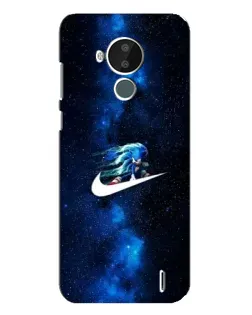 Чехол для Nokia C30 с картинкой «Звездный путь Nike»