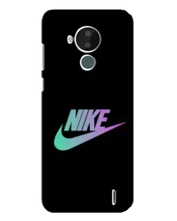 Чехол для Nokia C30 с картинкой «Nike — городская ночь»