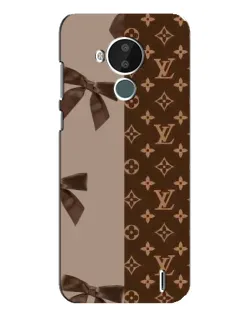 Чохол для Nokia C30 з картинкою «Louis Vuitton — банти»