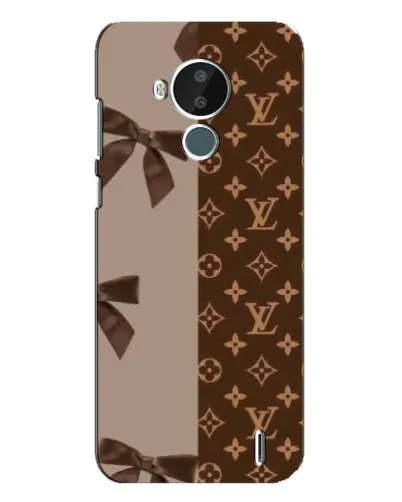 Чохол для Nokia C30 з картинкою «Louis Vuitton — банти»