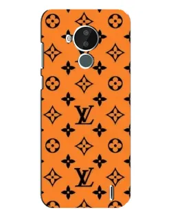 Чохол для Nokia C30 з картинкою «Помаранчевий стиль LV»