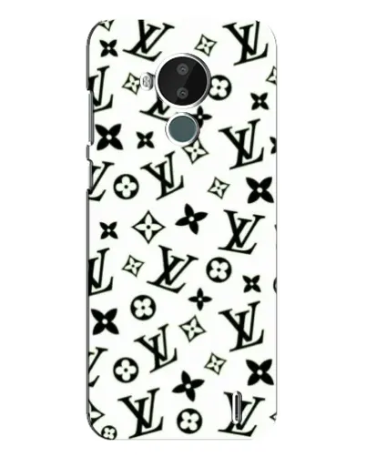Чохол для Nokia C30 з картинкою «Монохромний хаос LV»