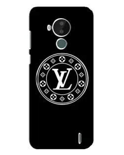 Чохол для Nokia C30 з картинкою «LV — печатка стилю»