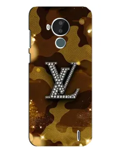 Чохол для Nokia C30 з картинкою «Камуфляжний Louis Vuitton»