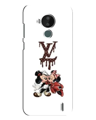 Чохол для Nokia C30 з картинкою «LV та Міккі Маус»