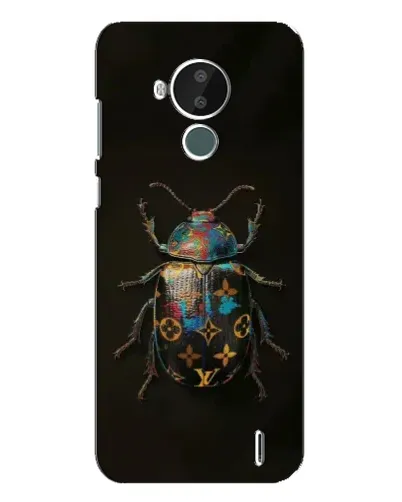 Чохол для Nokia C30 з картинкою «LV — мармуровий принт»
