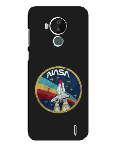 Чохол для Nokia C30 з картинкою «NASA — емблема місії»