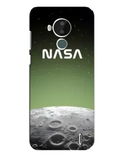 Чохол для Nokia C30 з картинкою «NASA — місячний градієнт»