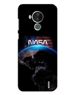 Чохол для Nokia C30 з картинкою «Земля з космосу NASA»