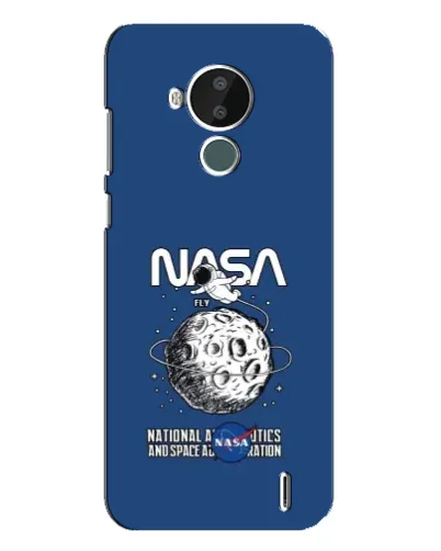 Чохол для Nokia C30 з картинкою «NASA — місячна місія»