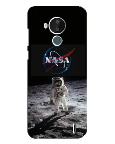 Чохол для Nokia C30 з картинкою «Астронавт на Місяці»