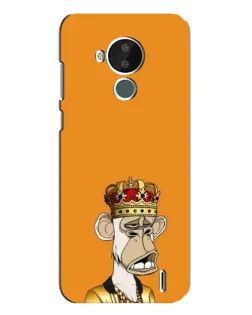 Чохол для Nokia C30 з картинкою «Золота мавпа Bored Ape» Чохол для Nokia C30 з картинкою «Золота мавпа Bored Ape»
