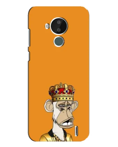Чехол для Nokia C30 с картинкой «Золотая обезьяна Bored Ape» Чехол для Nokia C30 с картинкой «Золотая обезьяна Bored Ape»