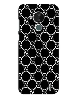 Чохол для Nokia C30 з картинкою «Gucci — сітчастий паттерн»