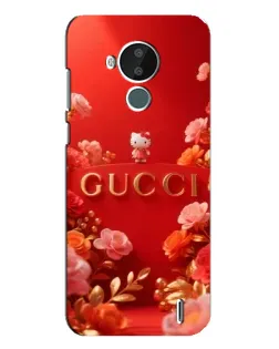 Чохол для Nokia C30 з картинкою «Gucci — золотий сад»