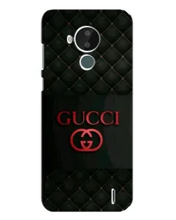 Чохол для Nokia C30 з картинкою «Gucci — стьобаний чорний»