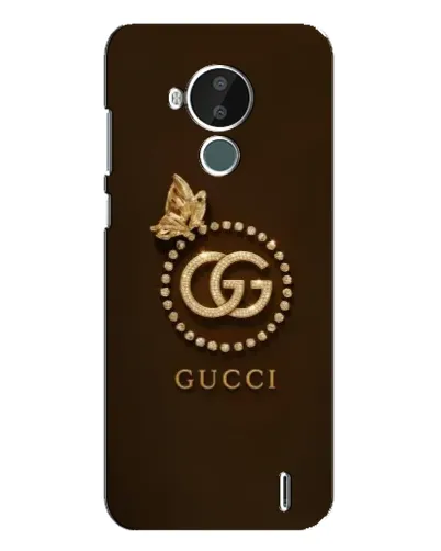 Чохол для Nokia C30 з картинкою «Gucci — золотий метелик»