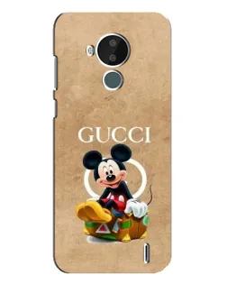 Чохол для Nokia C30 з картинкою «Міккі Маус Gucci — крафт»