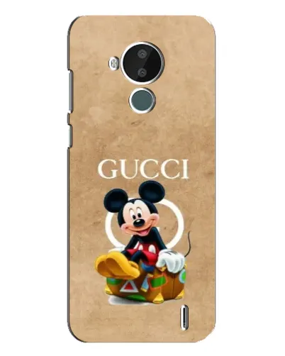 Чохол для Nokia C30 з картинкою «Міккі Маус Gucci — крафт»