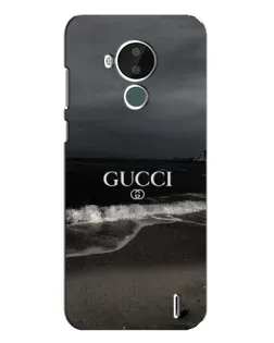 Чохол для Nokia C30 з картинкою «Gucci — морський прибій»