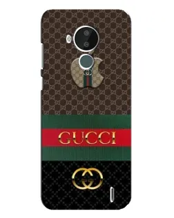 Чохол для Nokia C30 з картинкою «Gucci — брендований десерт»