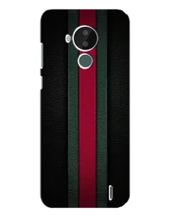 Чохол для Nokia C30 з картинкою «Gucci — неонова лінія»