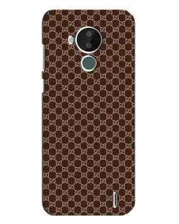 Чохол для Nokia C30 з картинкою «Gucci — шоколадна сітка» Чохол для Nokia C30 з картинкою «Gucci — шоколадна сітка»