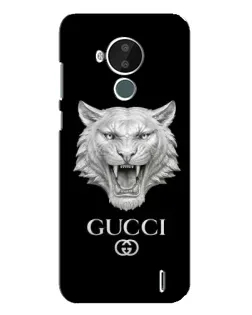 Чохол для Nokia C30 з картинкою «Gucci — срібний лев» Чохол для Nokia C30 з картинкою «Gucci — срібний лев»