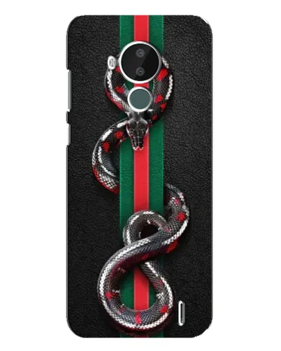 Чохол для Nokia C30 з картинкою «Gucci — змія на смузі» Чохол для Nokia C30 з картинкою «Gucci — змія на смузі»