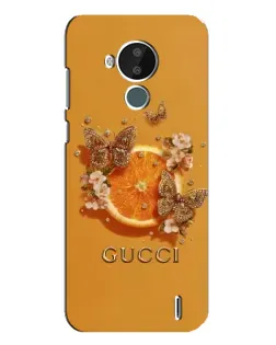 Чохол для Nokia C30 з картинкою «Gucci — золоті метелики» Чохол для Nokia C30 з картинкою «Gucci — золоті метелики»